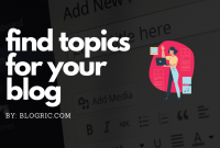 find topics for your blog