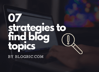 strategies for blog topics