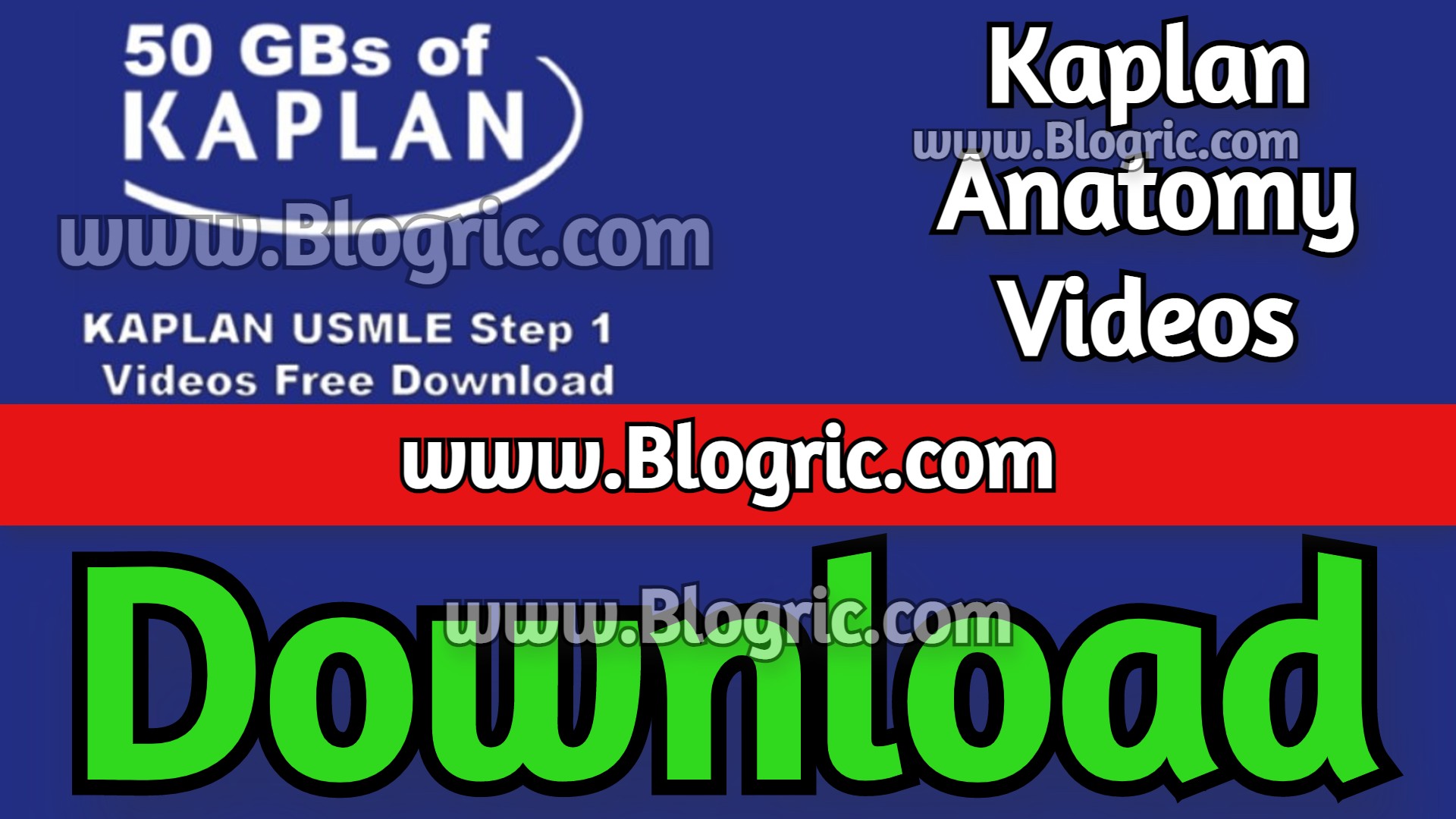 Kaplan Anatomy Videos 2022 Free Download