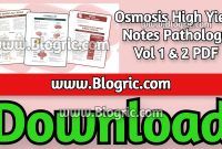 Osmosis High Yield Notes Pathology 2022 PDF Free Download