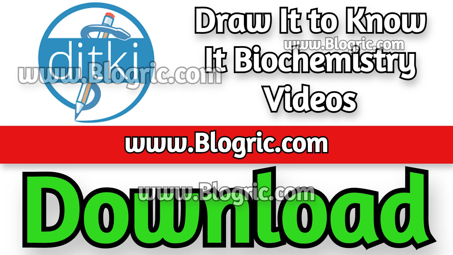 Draw It to Know It Biochemistry Videos 2022 Free Download